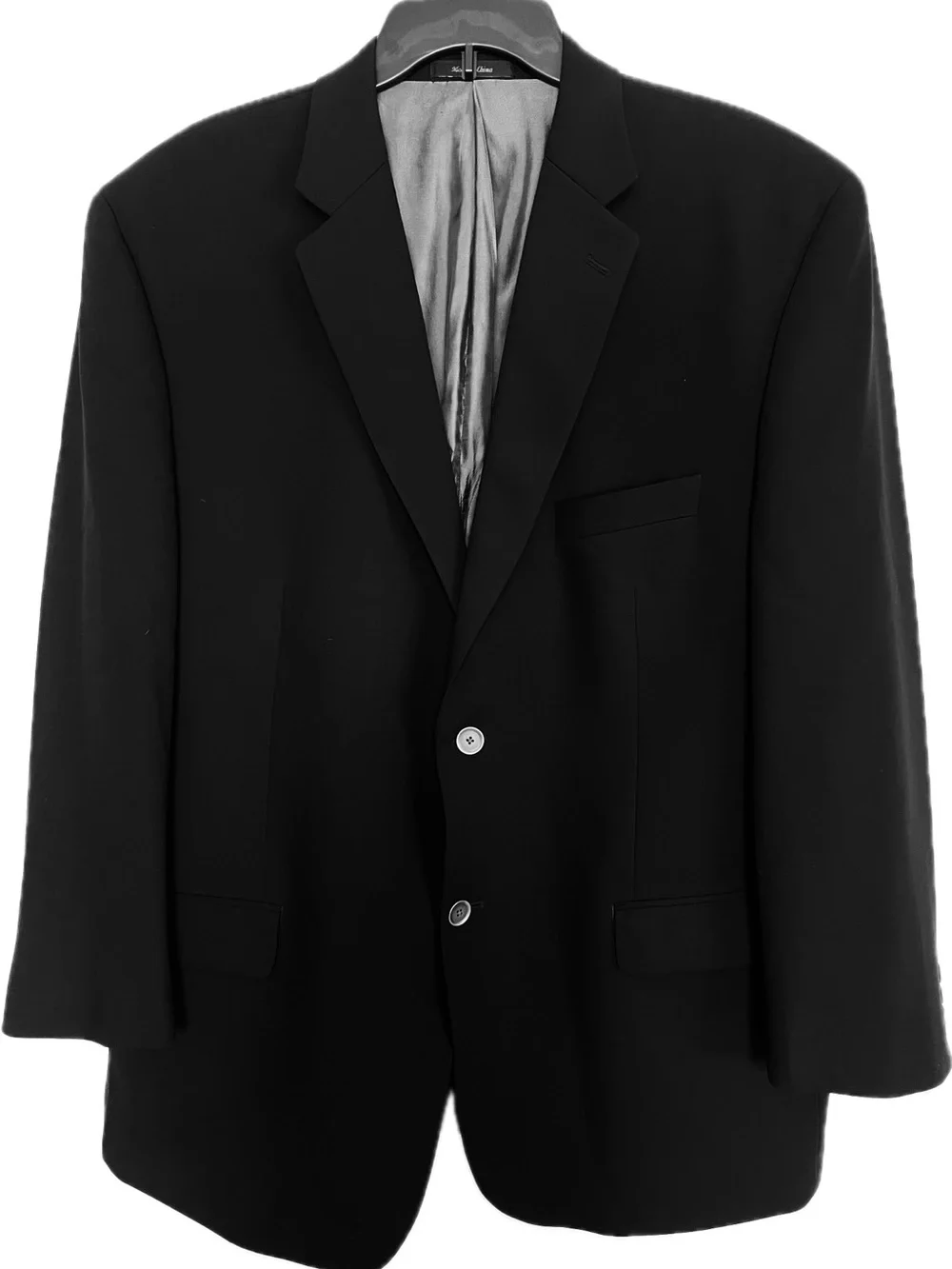 Calvin Klein Classic Men's Navy Two-Button Sports Blazer